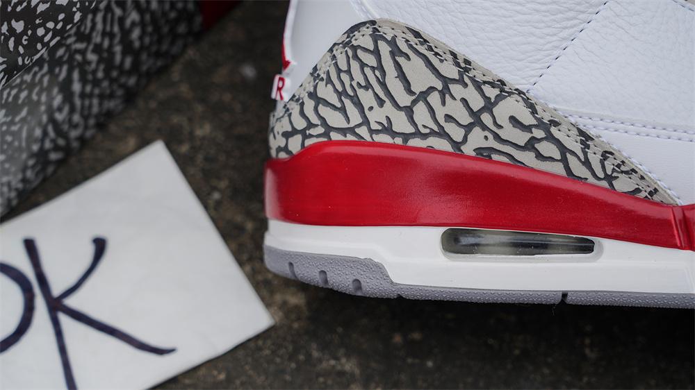 Pk God air jordan 3 retro Cardinal Red retail materials ready to ship